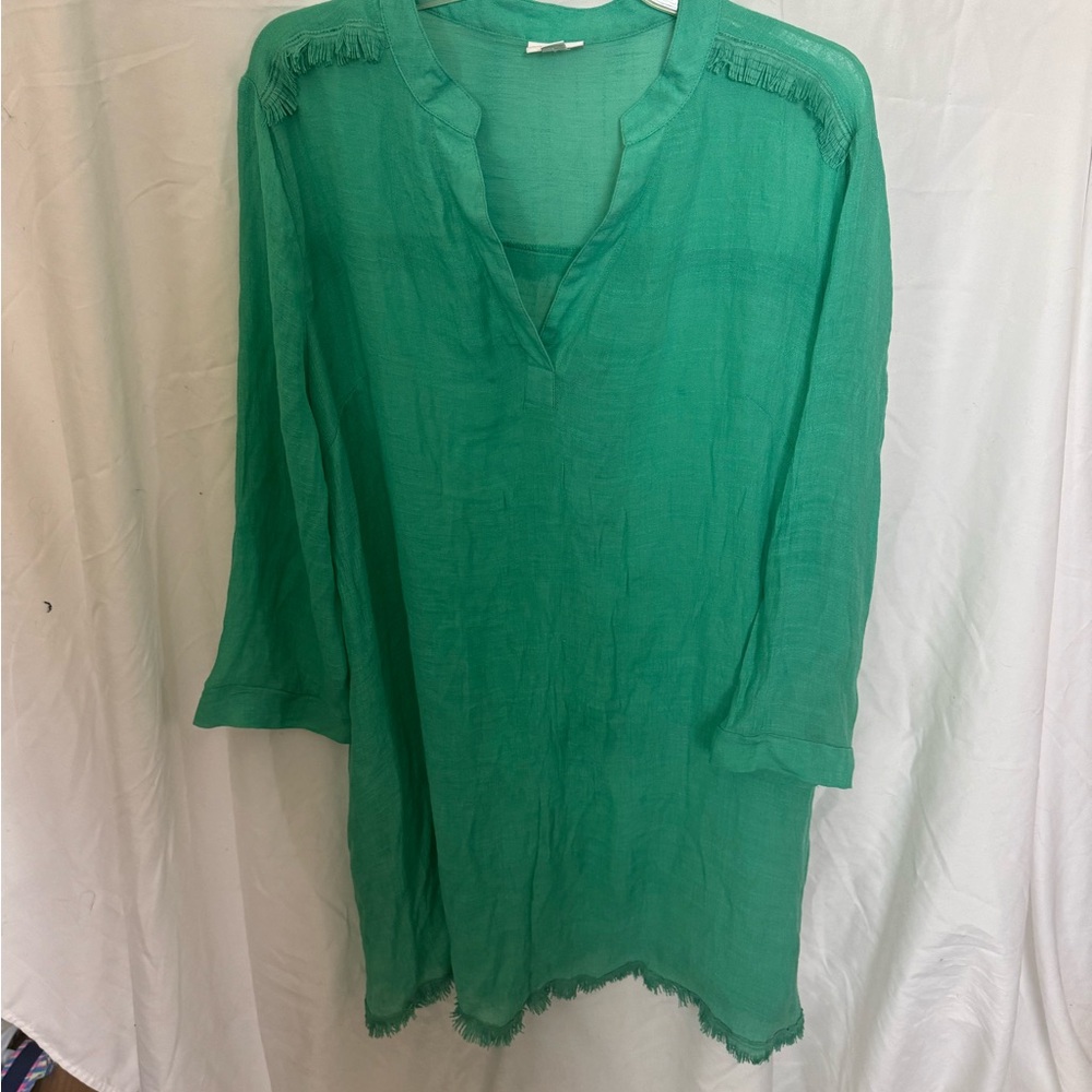 LuLaRoe Green Swim Coverup